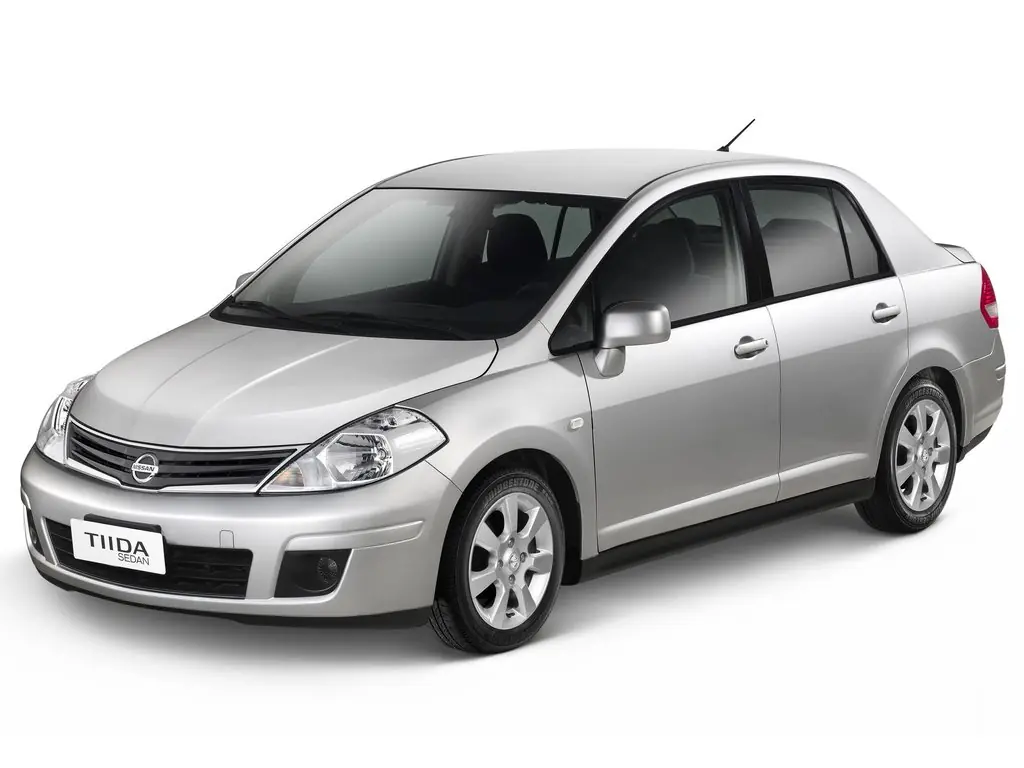 Nissan Tiida (SC11) 1 поколение, рестайлинг, седан (10.2010 - 07.2014)